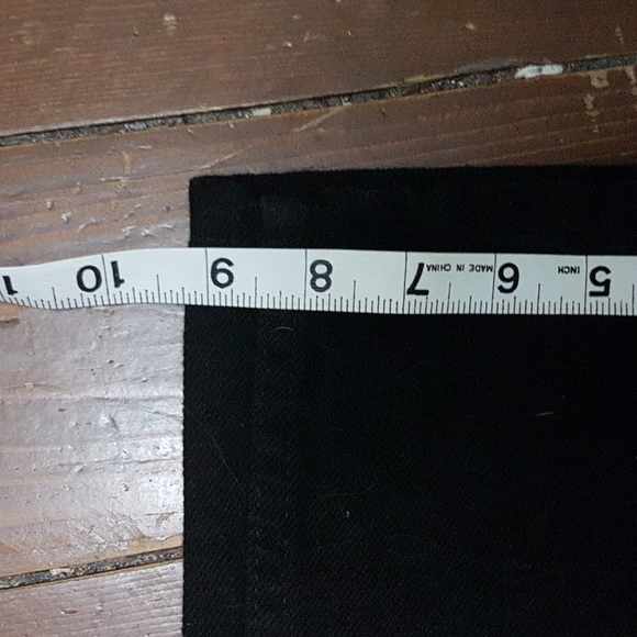 Vintage,  black,cowboy cut, low rise, Wrangler Jean's. - Picture 6 of 6